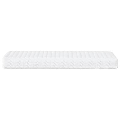 Slaapbank met matras 100x200 cm fluweel donkergroen - thumbnail