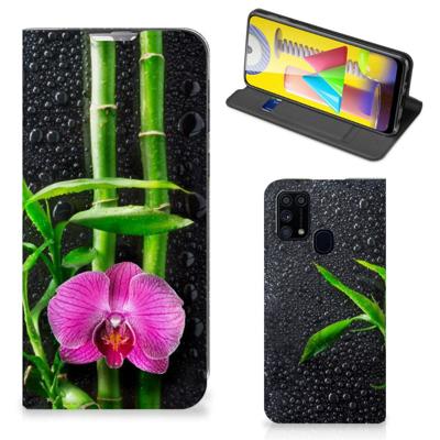 Samsung Galaxy M31 Smart Cover Orchidee