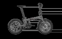 Eovolt elektrische vouwfiets afternoon pro 20 v1 grijs - thumbnail