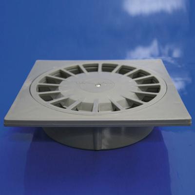 Afvoer Tecnoagua T-88 PVC 15 x 15 x 5,65 cm Ø 7,5 - 5 cm Verticaal
