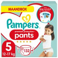 Pampers Premium Protection Pants maandbox maat 5 (12kg-17 kg) - 132 Luierbroekjes - thumbnail