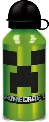 Fles Minecraft Creeper Green 400 ml Siliconen Aluminium