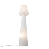 QAZQA Design buiten vloerlamp mushroom wit IP44 - Katrijn - thumbnail