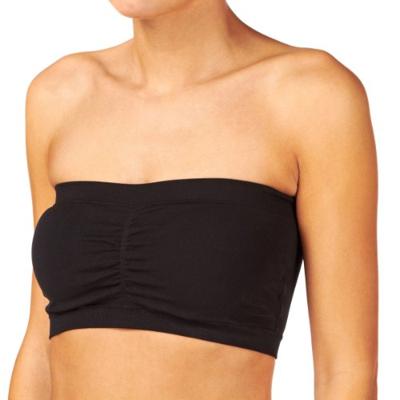Magic bandeau BH - Naadloze Bandeau Top - Met vulling - Uitneembare pads - Wit, zwart, beige