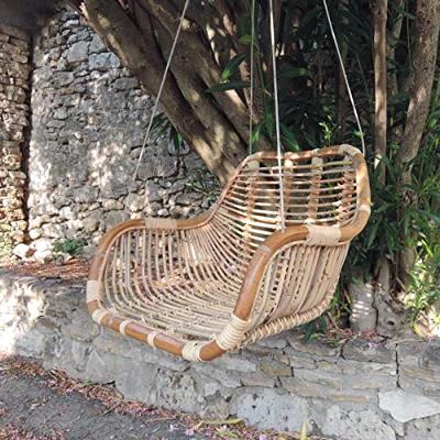 Hangstoel blond l66b65h49 cm - incl. staaldraad