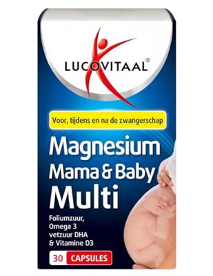 Lucovitaal Magnesium Multi Mama & Baby 30Capsules Lucovitaal Magnesium Multi Mama & Baby 30Capsules