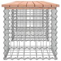 Tuinbank schanskorfontwerp 203x44x42 cm massief douglashout - thumbnail