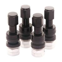 Set ventielen voor band Japan Racing V2 Zwart Aluminium (4 Stuks) - thumbnail