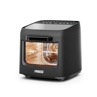 Princess 01.182494.01.001 Airfryer 12.6 l Anti-aanbaklaag, Digitale timer, Controlelampje Zwart - thumbnail