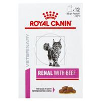 Royal Canin Veterinary Renal met rund natvoer kat (in saus) 1 doos (12 x 85 g) - thumbnail