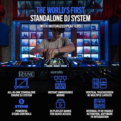 Rane SYSTEM ONE All-in-One Standalone Motorized DJ System