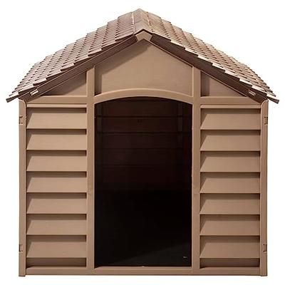 Hondenhok 86x84x82 cm polypropeen bruin Hondenhok 86x84x82 cm polypropeen bruin