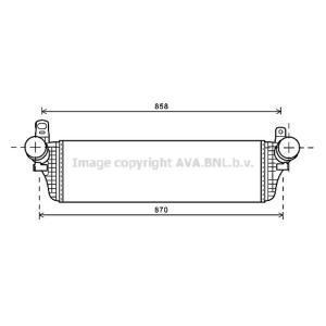 Intercooler, inlaatluchtkoeler VNA4313