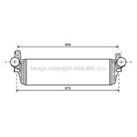 Intercooler, inlaatluchtkoeler VNA4313 - thumbnail