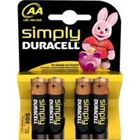 Goobay LR6 4-BL Duracell Simply Wegwerpbatterij AA Alkaline - thumbnail