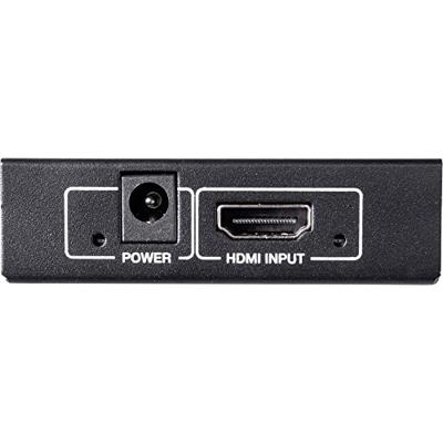 SpeaKa Professional 2 poorten HDMI-splitter 3D-weergave mogelijk 1920 x 1080 Pixel Zwart SpeaKa Professional 2 poorten HDMI-splitter 3D-weergave mogelijk 1920 x 1080 Pixel Zwart