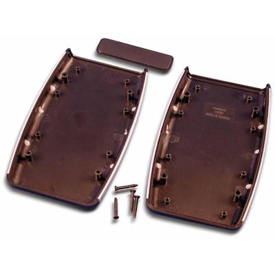 Hammond Electronics 1553BBK Handbehuizing 117 x 79 x 24 ABS Zwart, Grijs-wit (RAL 7035) 1 stuk(s)