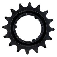 Tandwiel KMC Voor Shimano 16T O-MO Staal 3/32 inch - Zwart - thumbnail