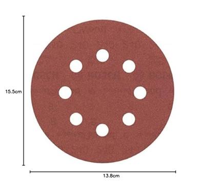Bosch Accessories Expert for Wood 2608605645 Excenterschuurpapier Met klittenband, Geperforeerd Korrelgrootte (num) 240 (Ø) 125 mm 5 stuk(s) - thumbnail