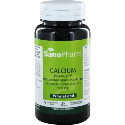 SanoPharm Calcium 200 mg wholefood 30 Capsules SanoPharm Calcium 200 mg wholefood 30 Capsules