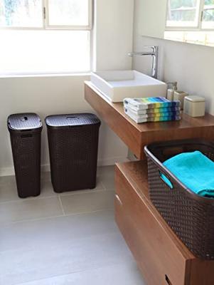 Curver Style wasbox 40 L antraciet - thumbnail