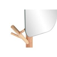 Kapstok Home ESPRIT Zwart Natuurlijk Hout Metaal Scandi 33 x 33 x 185 cm - thumbnail