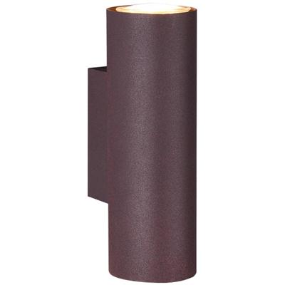 LED Wandlamp Roestkleur Aluminium met GU10 Fitting - Modern Design