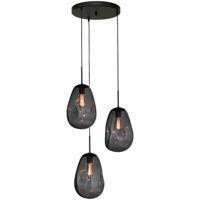 Masterlight Pendel hanglampLava 3x smoke glas Ø 22,5cm - 2762-05-35-3-05-60 - thumbnail