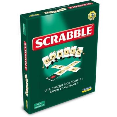 Scrabblekaarten - 3 spellen in 1 - MEGABLEU