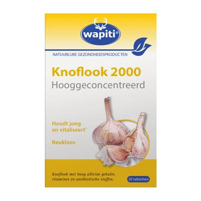 Wapiti Knoflook 2000 30Tabletten