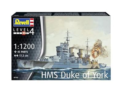 Revell 1/1200 Battleship HMS Duke of York