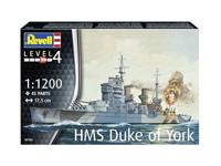 Revell 1/1200 Battleship HMS Duke of York - thumbnail
