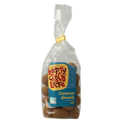 Chocolade kaneel amandelen bio 175 Gram