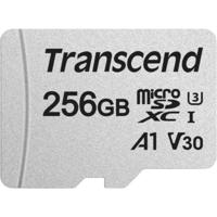 Transcend 300S-A 256GB microSDHC UHS-1 U3 met adapter - thumbnail
