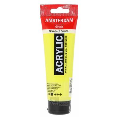 Royal Talens Amsterdam Acrylverf 120 ml - Nikkeltitaangeel 274