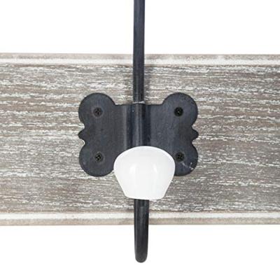 Wandkapstok 5five Simply Smart Zwart Hout 60 x 20 cm