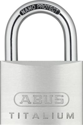 ABUS Cilinderhangslot | breedte slotlichaam 60 mm | Titalium verschillendsluitend | 1 stuk - 79480 - 79480