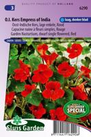Tropaeolum zaden Empress of India Oost-Indische kers - thumbnail