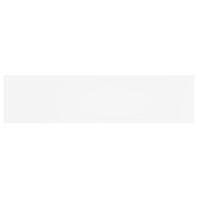 Wandschappen 4 st 40x10x1,5 cm bewerkt hout wit