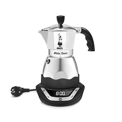 Bialetti EAsy Timer 6 Volledig automatisch Elektrische Moka Express 0,3 l