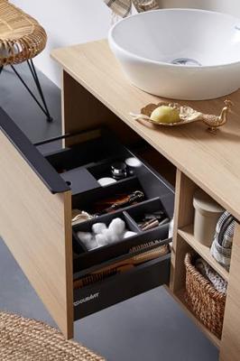 Duravit D-Neo opzetwastafel 12.5x40cm zonder kraangat keramiek Wit 2371400070 - thumbnail
