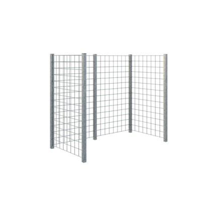 Kliko Ombouw Gaaspaneel - Verzinkt Staal - 2 Containers