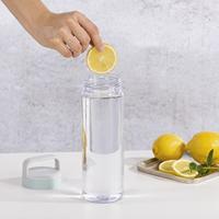 Xavax Drinkfles 900ml Lekvrij Greep Schroefsluiting Transparant - thumbnail