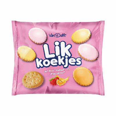 Van Delft - Likkoekjes - 20x 200g