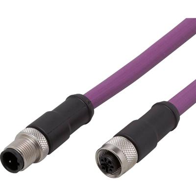 ifm Electronic E12316 Verbindingskabel Aantal polen (sensoren): 2, 4 Stekker, recht, Bus, recht 2 m 1 stuk(s)