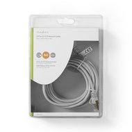 CAT5e SF/UTP-Netwerkkabel | RJ45 (8P8C) Male - RJ45 (8P8C) Male | 5,0 m | Grijs