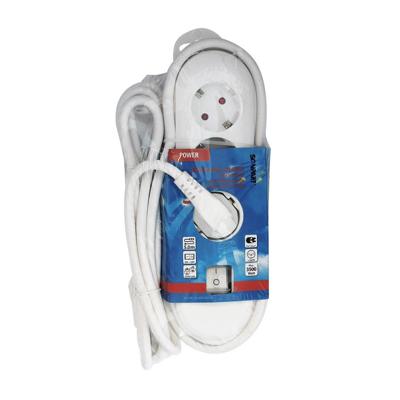 Scanpart Tafelcontactdoos 3-v Randaarde Schakelaar Ak En 5.0m(3x1,5mm) Scanpart Tafelcontactdoos 3-v Randaarde Schakelaar Ak En 5.0m(3x1,5mm)
