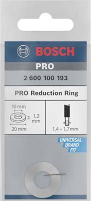 Bosch Accessories 2600100193 Bosch Power Tools Reduceerring 20 x 10 x 1.2 mm 1 stuk(s)