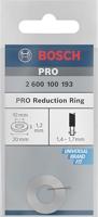 Bosch Accessories 2600100193 Bosch Power Tools Reduceerring 20 x 10 x 1.2 mm 1 stuk(s) - thumbnail