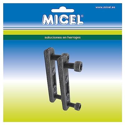 Bevestigingsplaat Micel TLD25 65 x 14,5 x 6 mm Zonnetent Inferieur